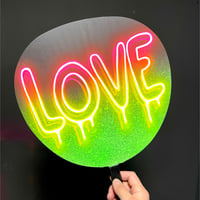 ネオンうちわ【ガオーして】 | hinomaroom