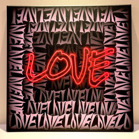 LOVE 33㎝×33㎝