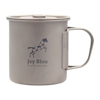 シングルチタンマグカップ カバーセット 450ml No.334 直火対応可能