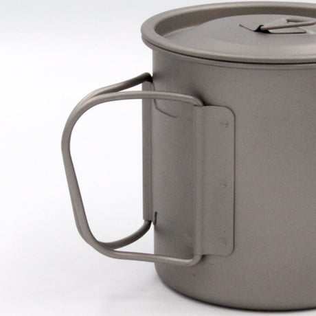 シングルチタンマグカップ カバーセット 450ml No.334 直火対応可能