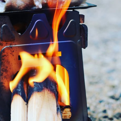 チタン 組立式コンパクト焚火台 No.189