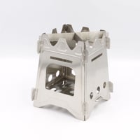 ステンレス 組立式コンパクト焚火台 No.172