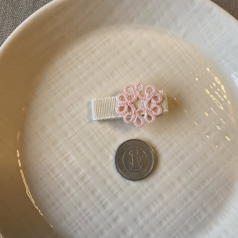 ⓝⓔⓦ【真ん中ぷっくりダブル②】ベビーヘアクリップ キッズ