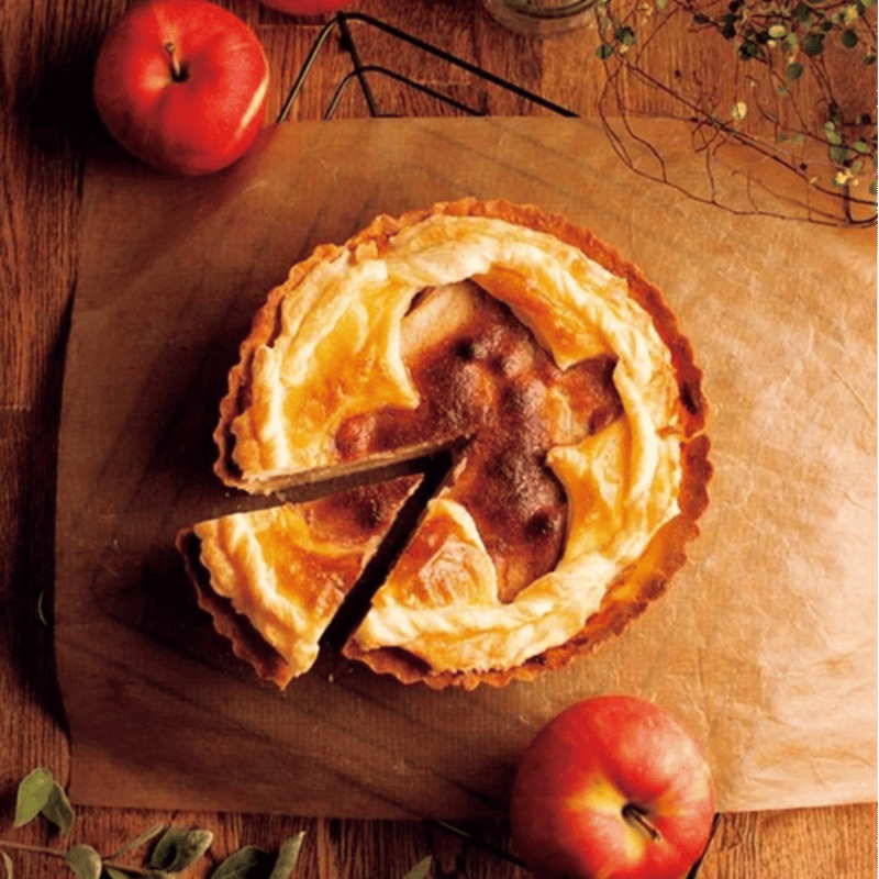 りんごの苗を植えるところから始めたアップルパイ専門店。国産りんごを