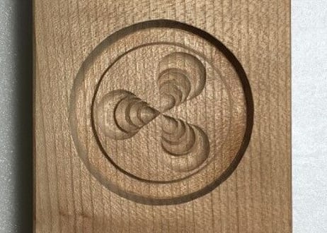 頭合わせ三つ宝珠（打出しMサイズ）