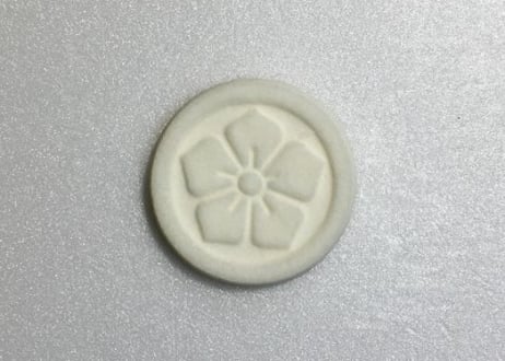 丸に桔梗（打出しSサイズ）