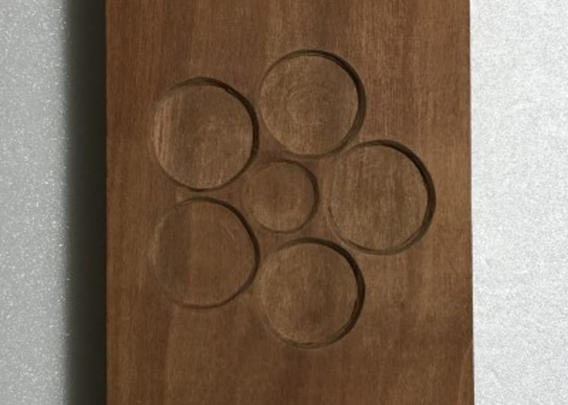 星梅鉢（アン入りMサイズ） | 御菓子司丹波屋善康