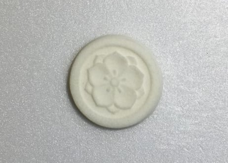 丸に八重桔梗（打出しSサイズ）