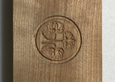 丸に立ち葵（アン入りSSサイズ）