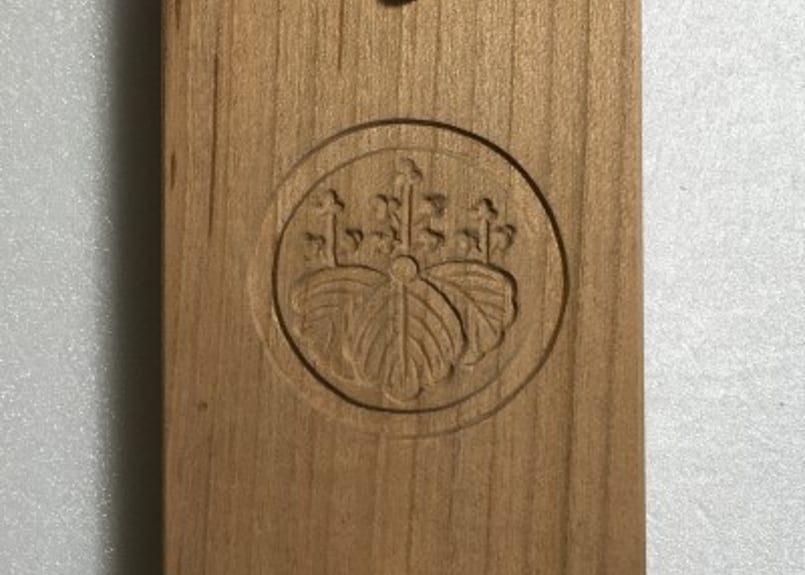 丸に五三桐（アン入りSSサイズ） | 御菓子司丹波屋善康