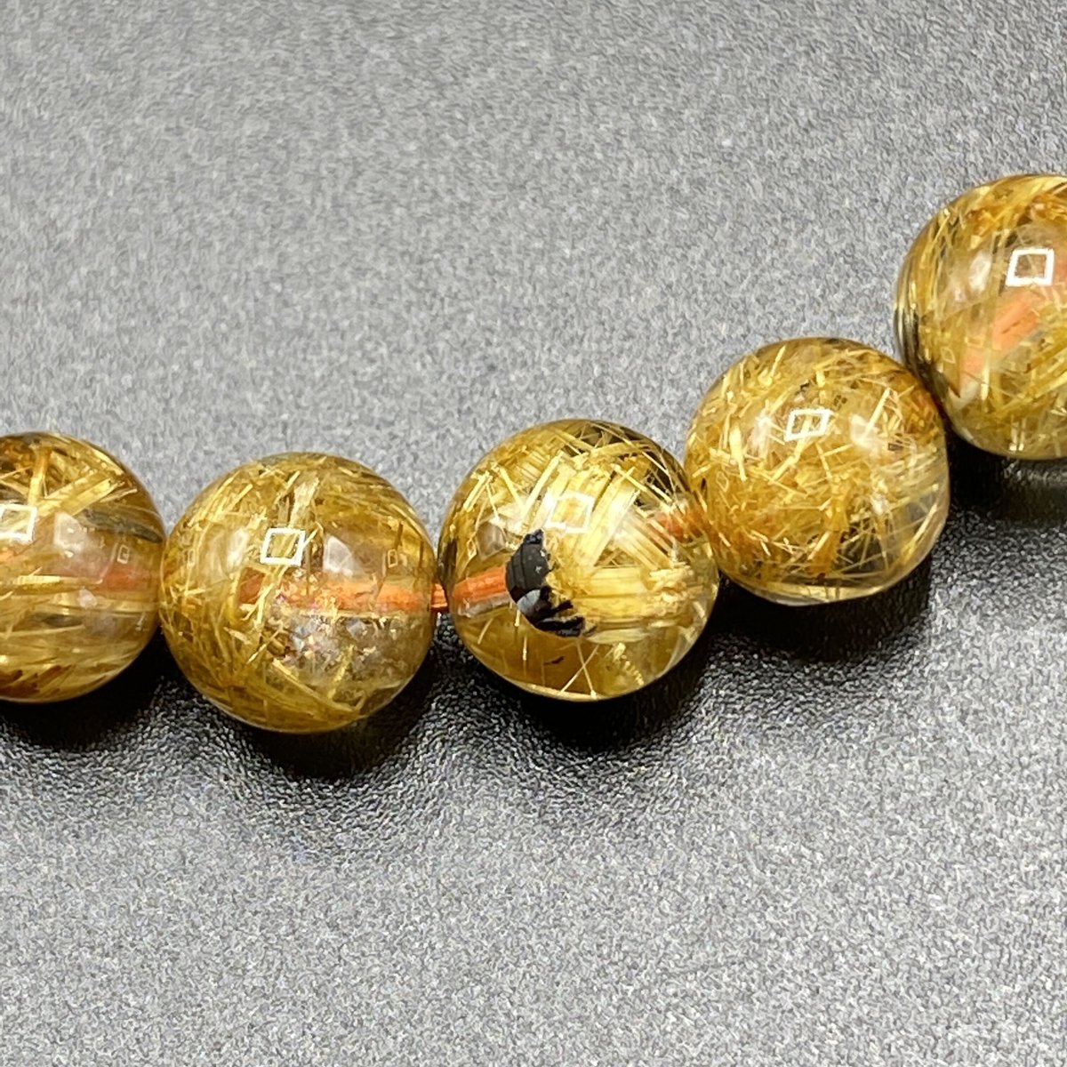 ルチルクォーツ ブレスレット 9mm ケース付き | エベン｜天然石