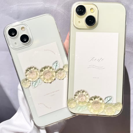 ひまわりwide スマホケース
