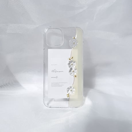 flower belt color スマホケース
