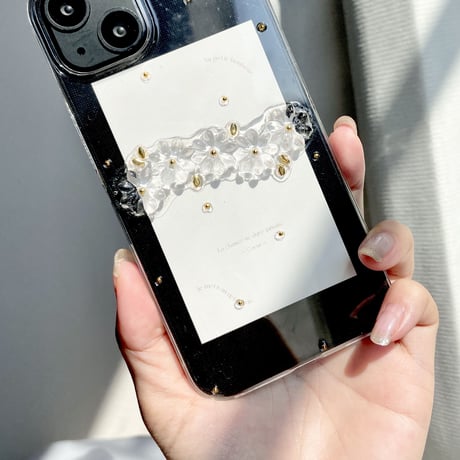 floral スマホケース