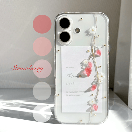 Strawberry スマホケース