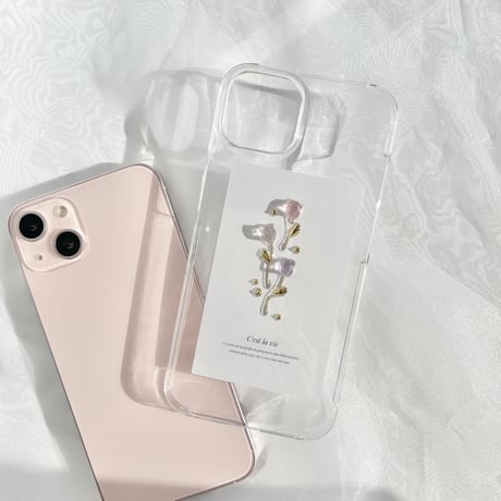 drop Tulip スマホケース
