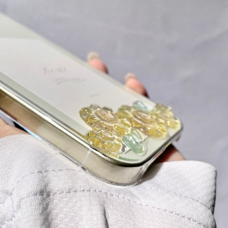 ひまわりwide スマホケース