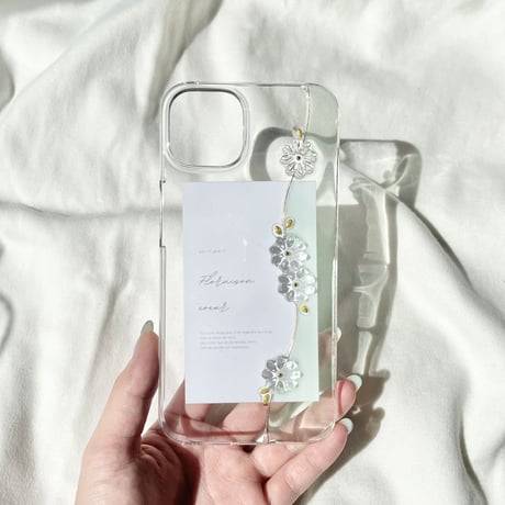 flower belt  Pastel スマホケース