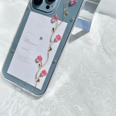 Tulip rose スマホケース