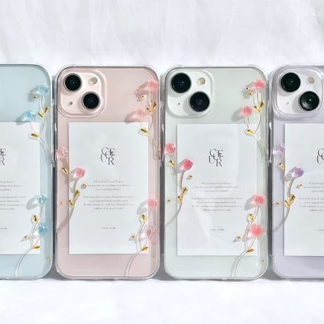 Tulip bloom スマホケース