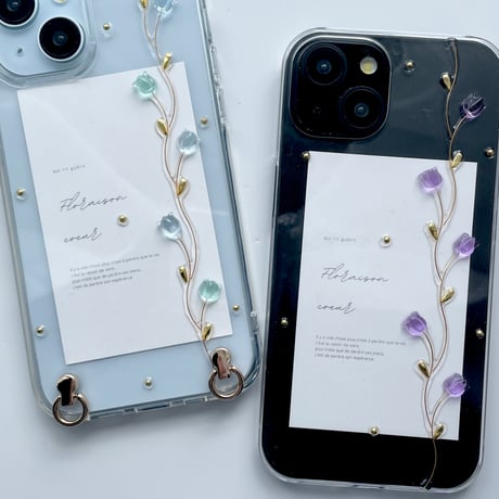 Tulip rose スマホケース