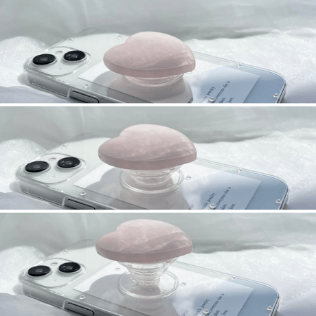 Heart grip スマホケース