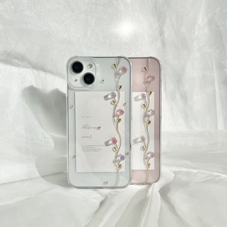 Tulip rose スマホケース