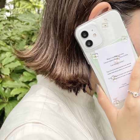 Mini flower スマホケース
