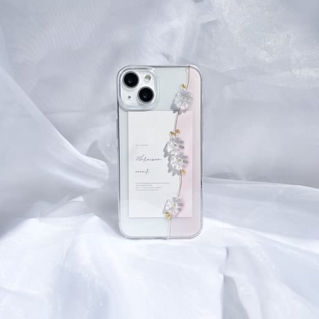 flower belt  Pastel スマホケース