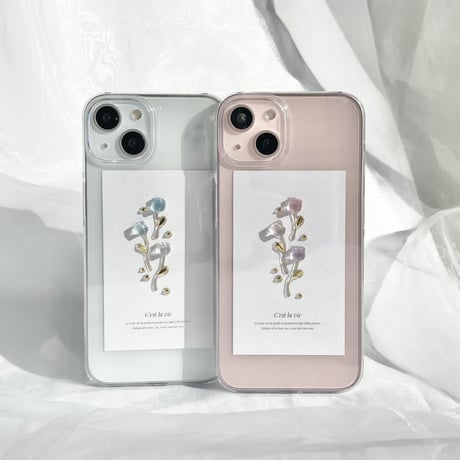 drop Tulip スマホケース