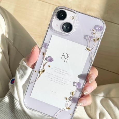 Tulip bloom スマホケース
