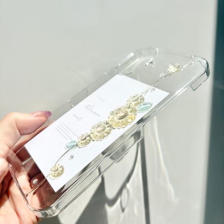 ひまわりgrow スマホケース