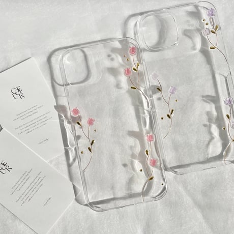 Tulip bloom スマホケース