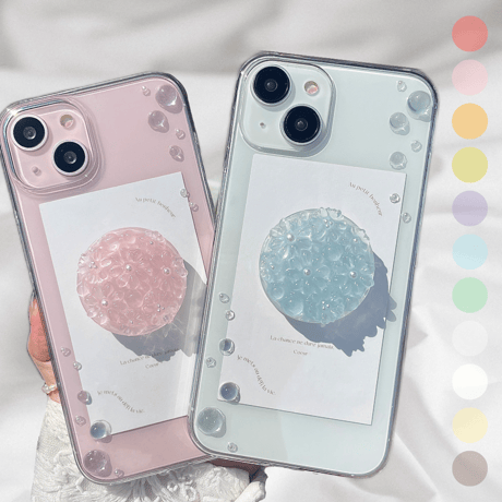 bouquet grip スマホケース