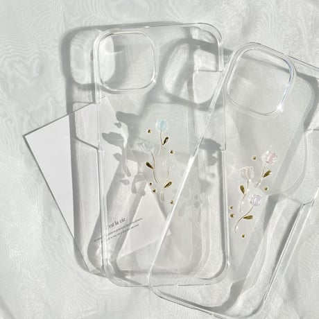 drop Tulip スマホケース