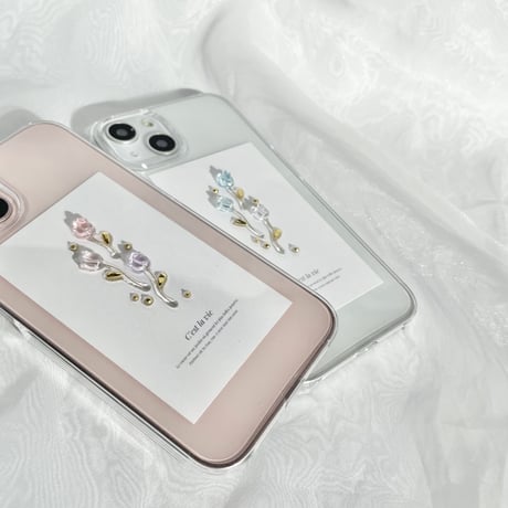 drop Tulip スマホケース