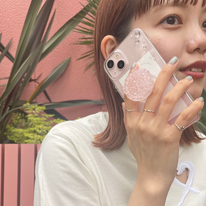 スマホグリップ　ピンクグレープフルーツ　新品未使用 スマホグリップ ピンクグレープフルーツ 新品未使用 楽天市場