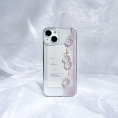 flower belt  Pastel スマホケース
