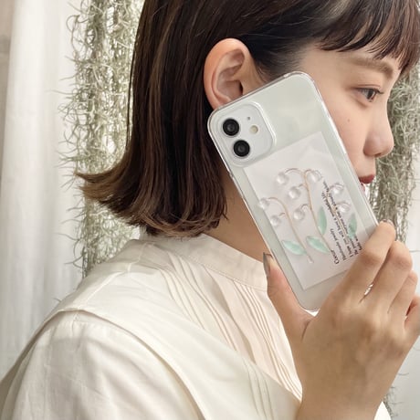 スズラン スマホケース