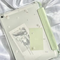 iPadケース  Pearl mini flower