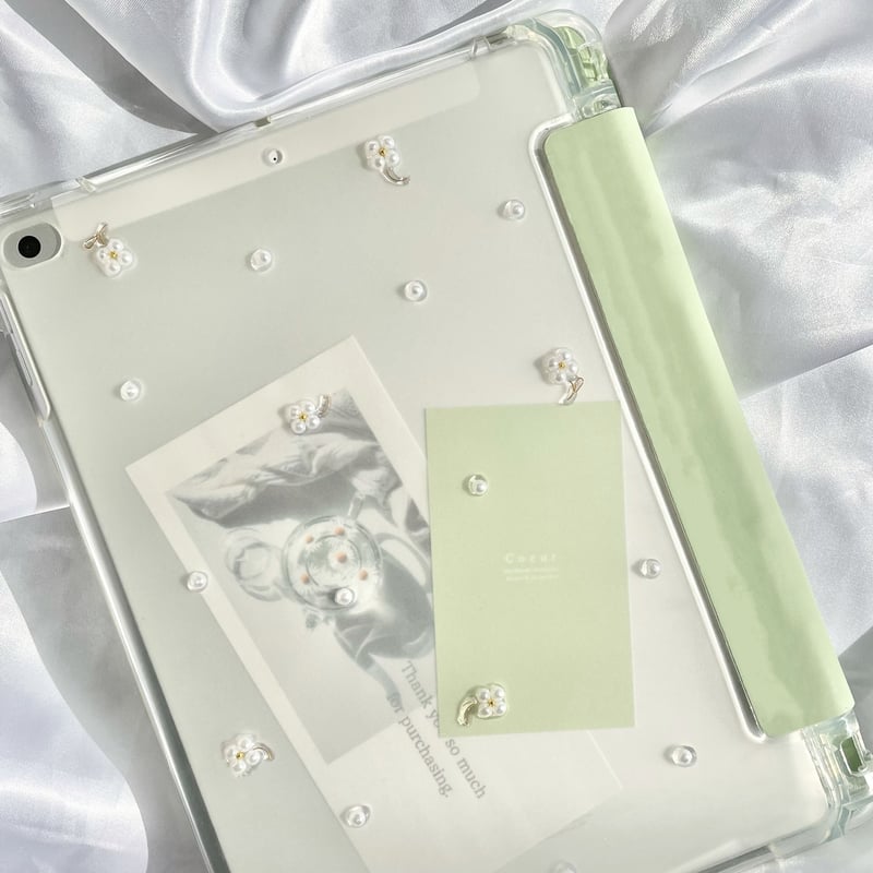 iPadケース Pearl mini flower | Coeur