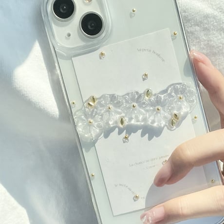 floral スマホケース