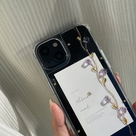 Tulip rose スマホケース