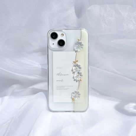 flower belt color スマホケース