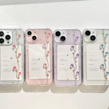 Tulip rose スマホケース