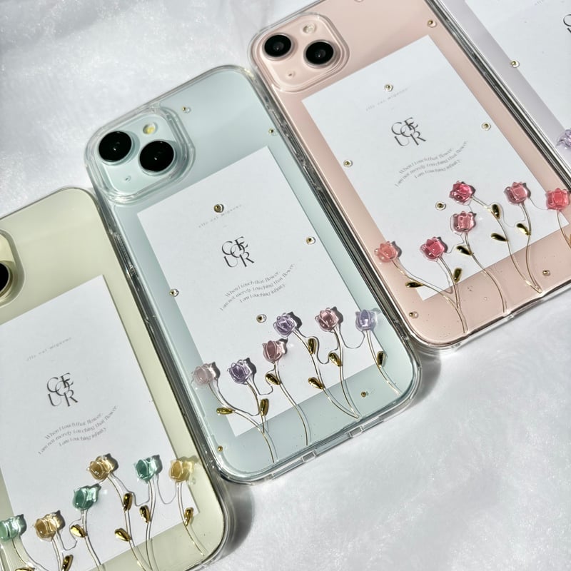 Tulip Garden スマホケース | Coeur