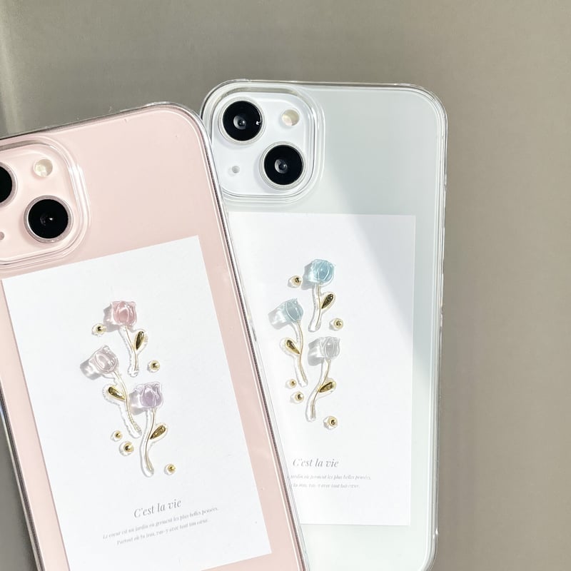 drop Tulip iPhoneケース | Coeur