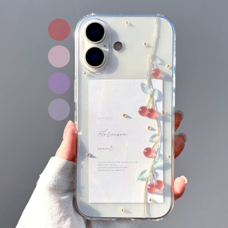 Cherry スマホケース