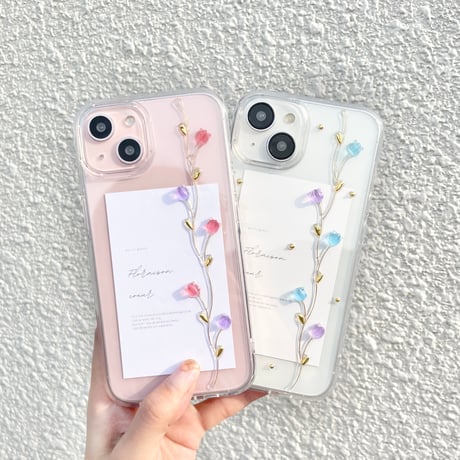Tulip rose スマホケース