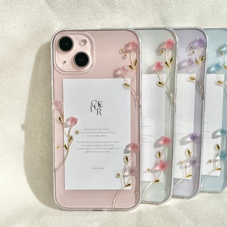 Tulip bloom スマホケース